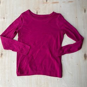 Lululemon Magenta Long Sleeve